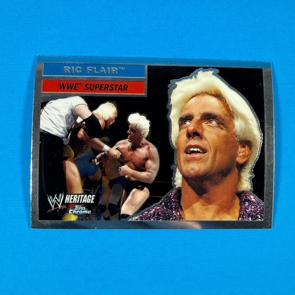 2006 WWE Topps Heritage Chrome Ric Flair #25